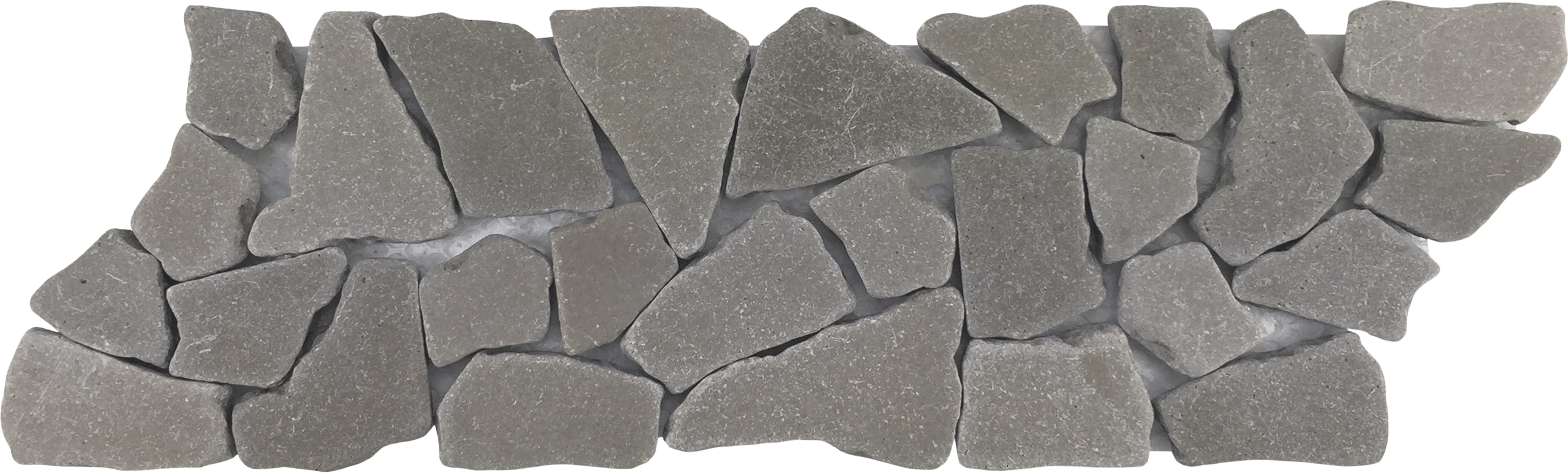 Bati Orient- PIGR33 Grey Mini Opus Mosaic 4"x12"