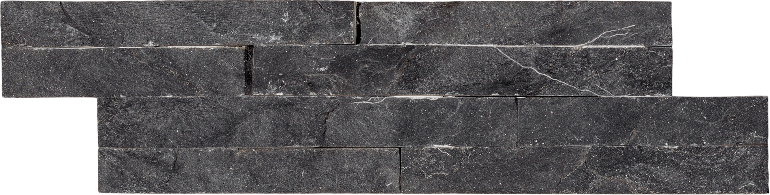 Bati Orient- ARNO20 Black Slate Wall Cladding 4"x14"