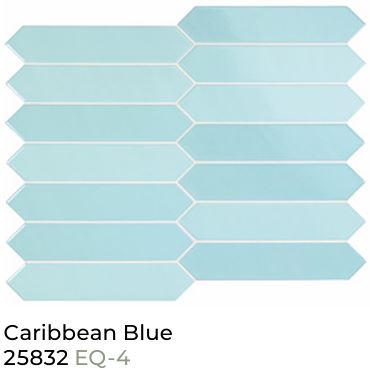 Equipe Arrow Caribbean Blue 2"x10"
