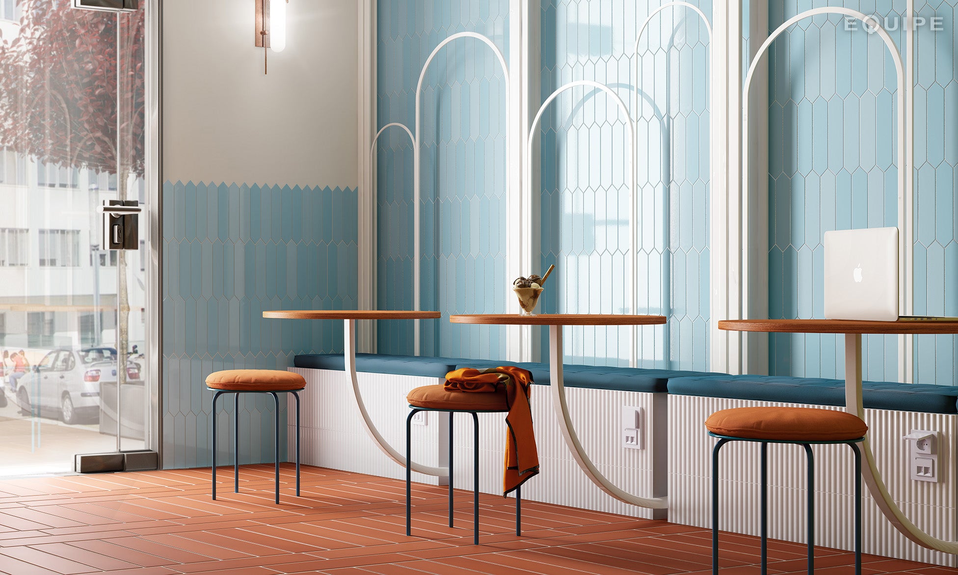 Equipe Arrow Caribbean Blue 2"x10"