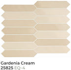 Equipe Arrow Gardenia Cream 2"x10"