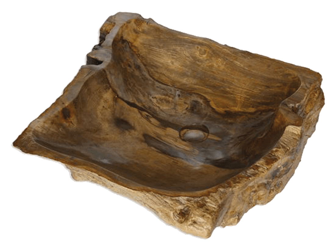 Bati Orient- BOBO02 Petrified Wood Washbasin Various Shapes 28"x6"