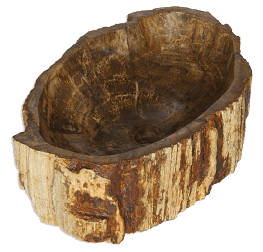 Bati Orient- BOBO02 Petrified Wood Washbasin Various Shapes 28"x6"