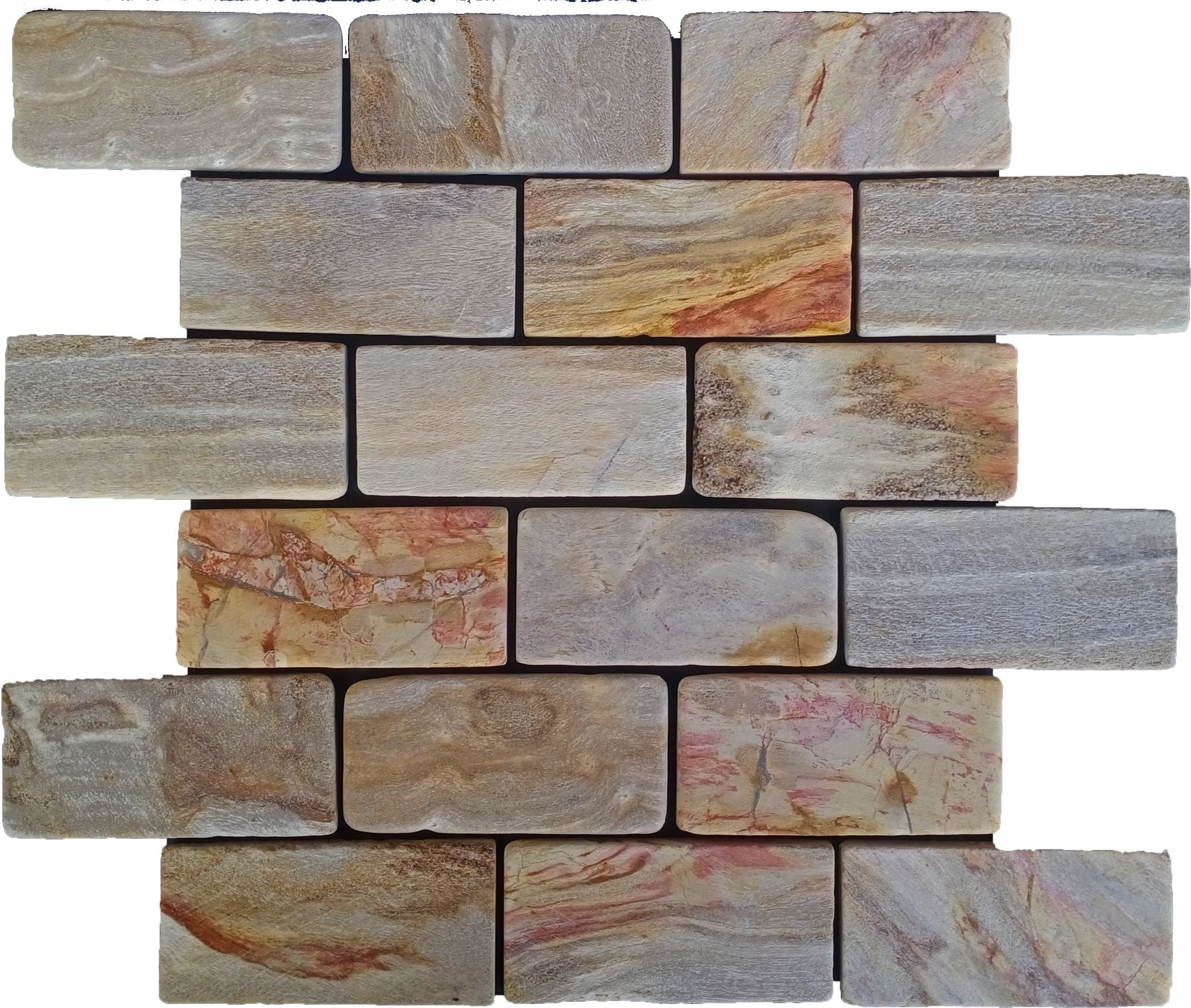 Bati Orient- BOFO03 New Fossil Wood Brick 2"x4"