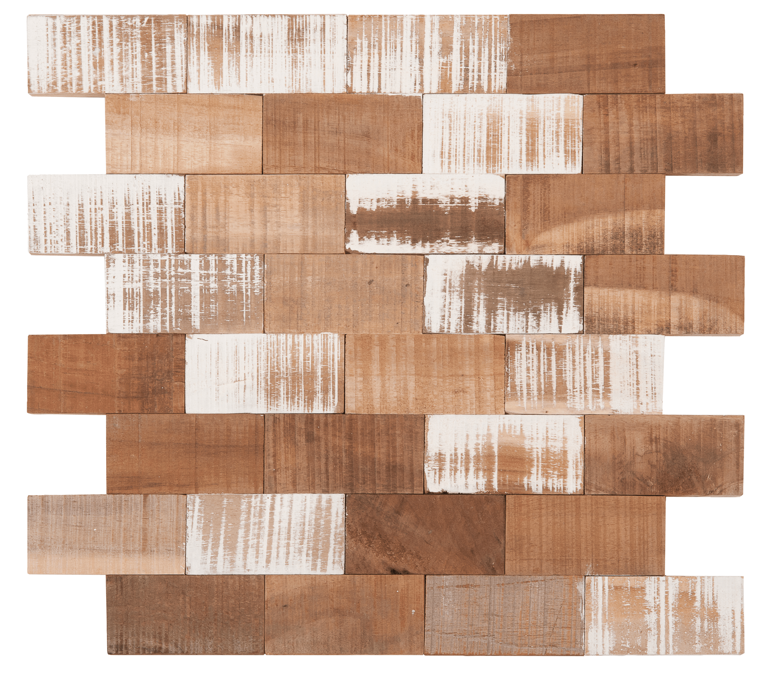 Bati Orient- BOMI01 Washed Wood Brick Mosaic