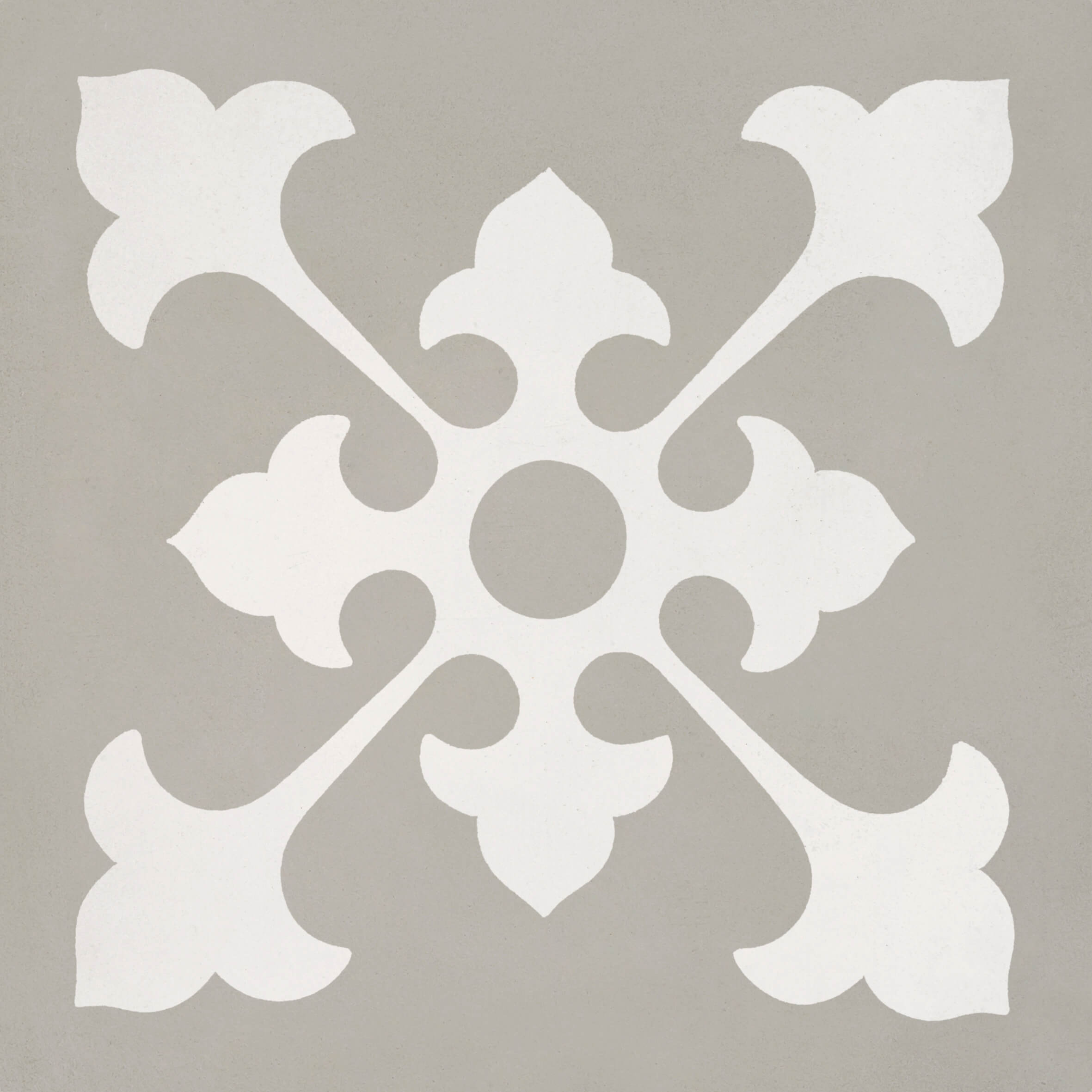 Bati Orient- CIMI03 Classic Off White Taupe Cement Tile 8"x8"