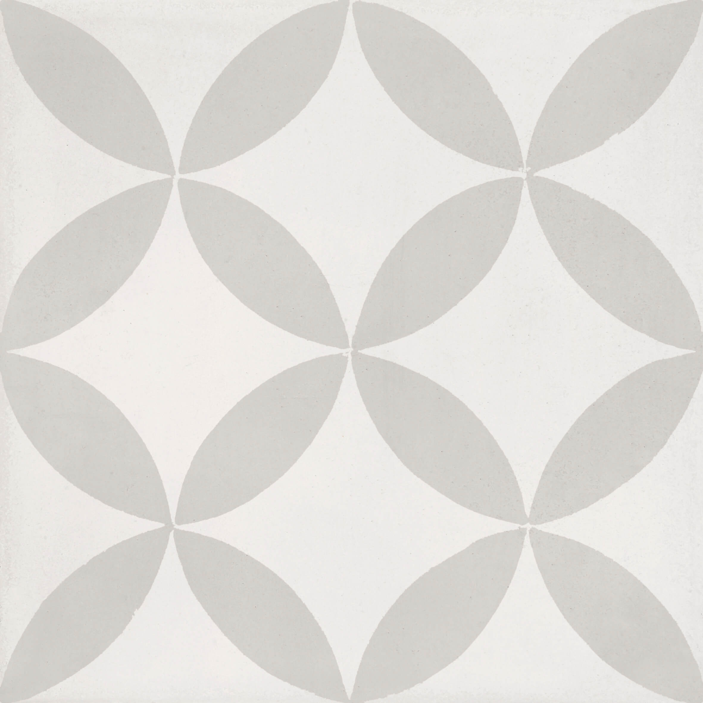 Bati Orient- CIMI18 Modern Off White Light Grey Cement Tile 8"x8"