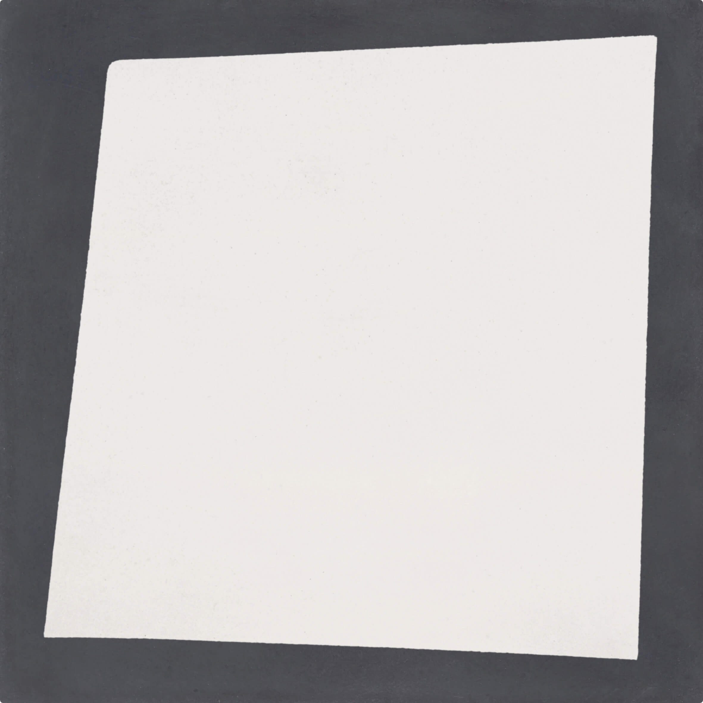 Bati Orient- CIMI34 Modern Off Square Off White/Antracite Cement Tile 8"x8"