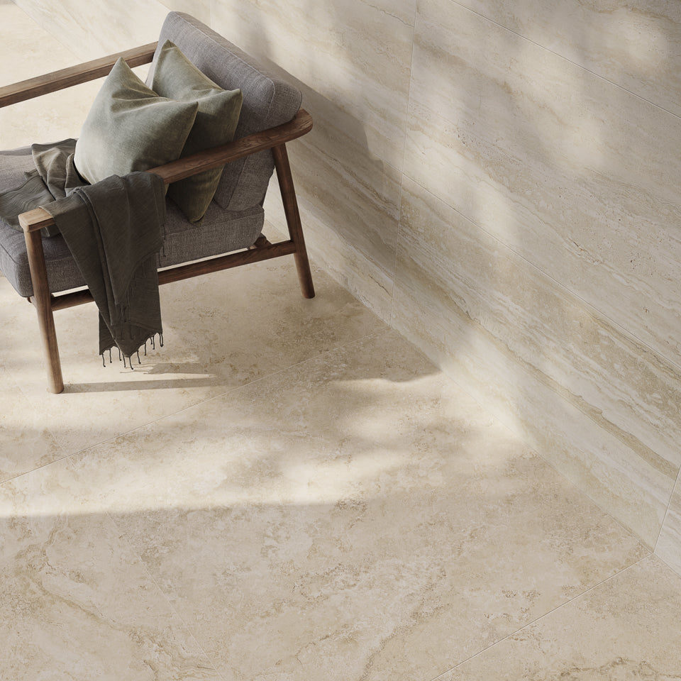 Cerdomus Tibur Beige Vein 12"x24" Matte