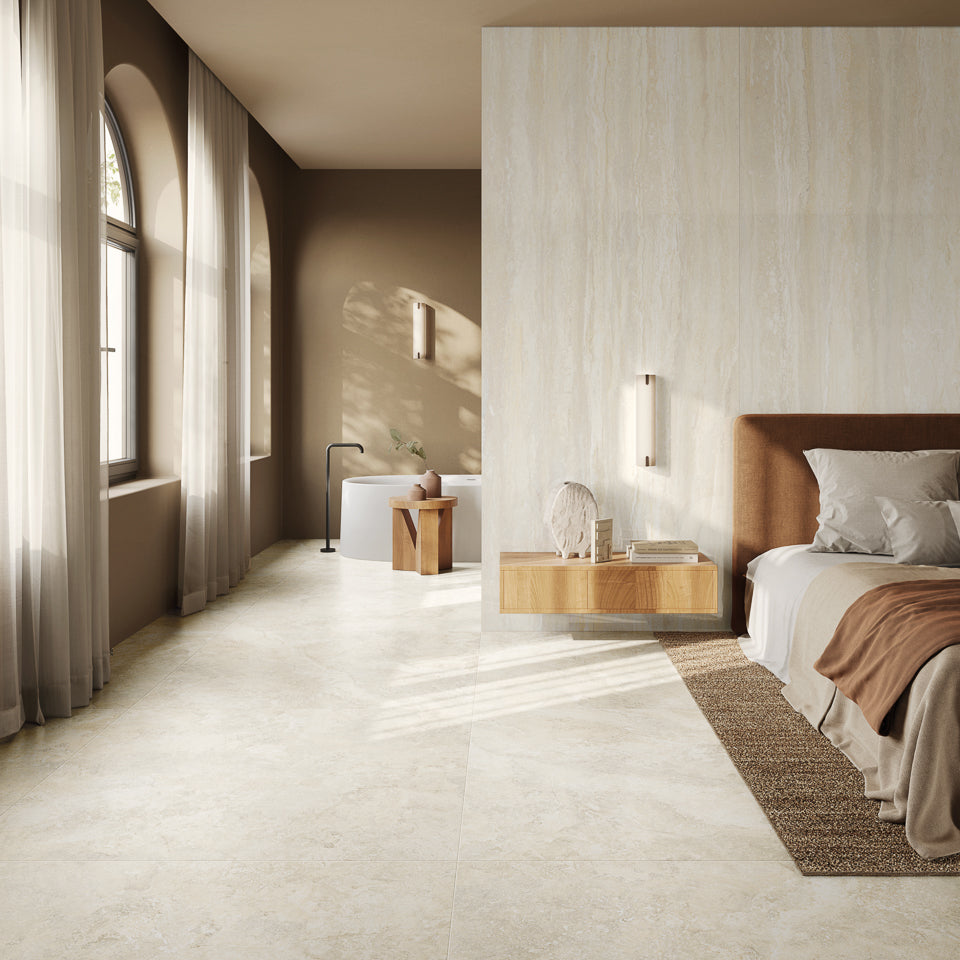 Cerdomus Tibur Beige Vein 12"x24" Polished