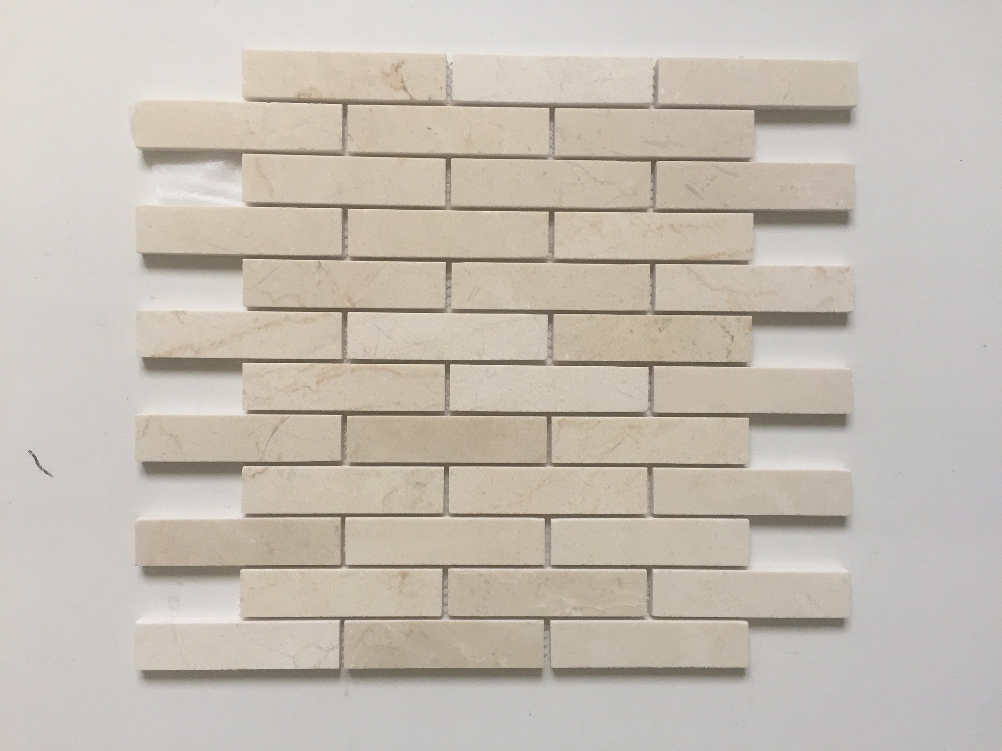 Procida Tile- Crema Marfil Piano Brick 1"x4" Polished