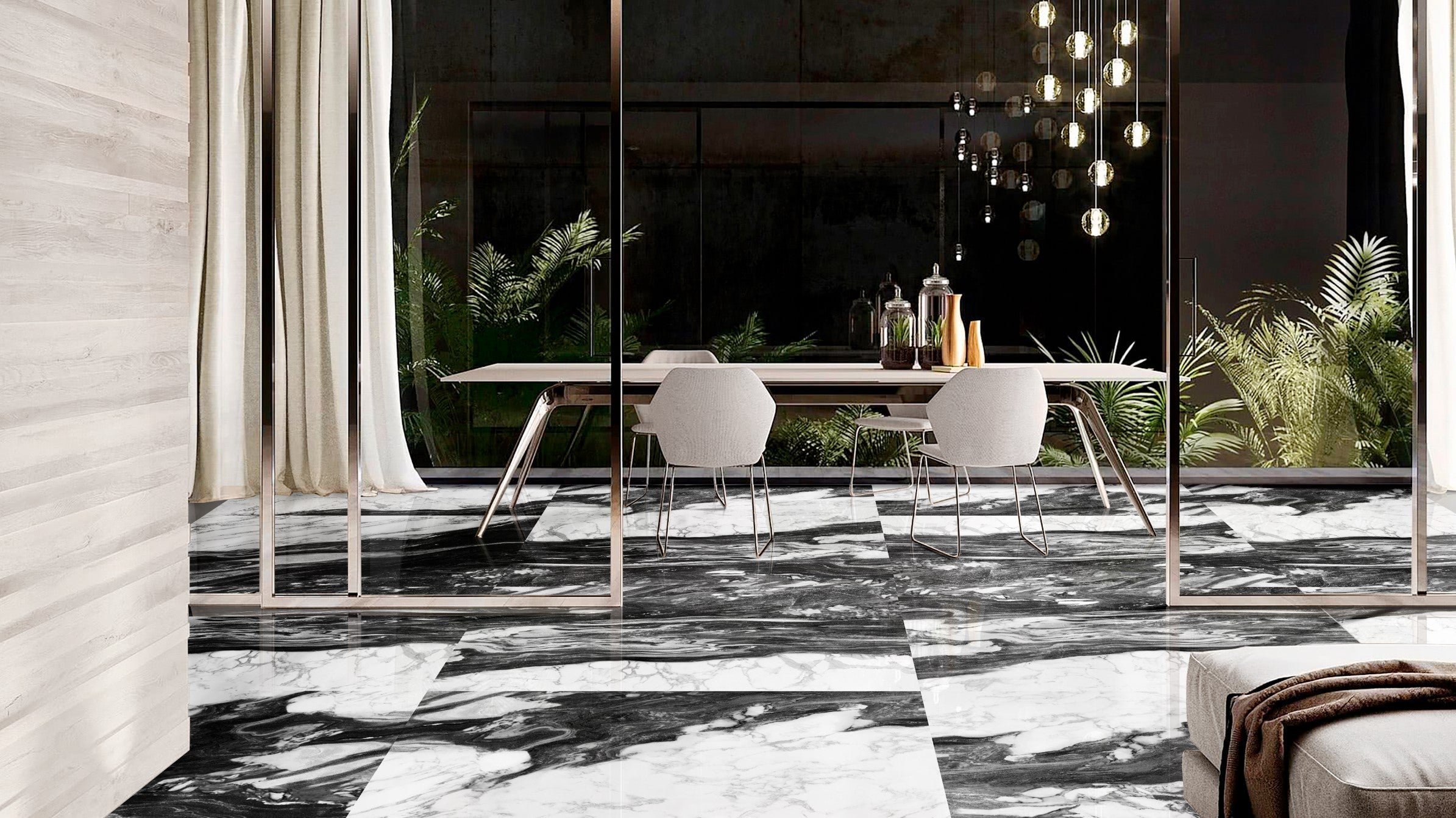 Elegance Panda 24"x48" Polished