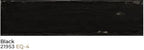 Equipe Cottage Black 3"x12" Glossy