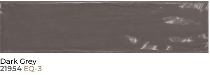 Equipe Cottage Dark Grey 3"x12"