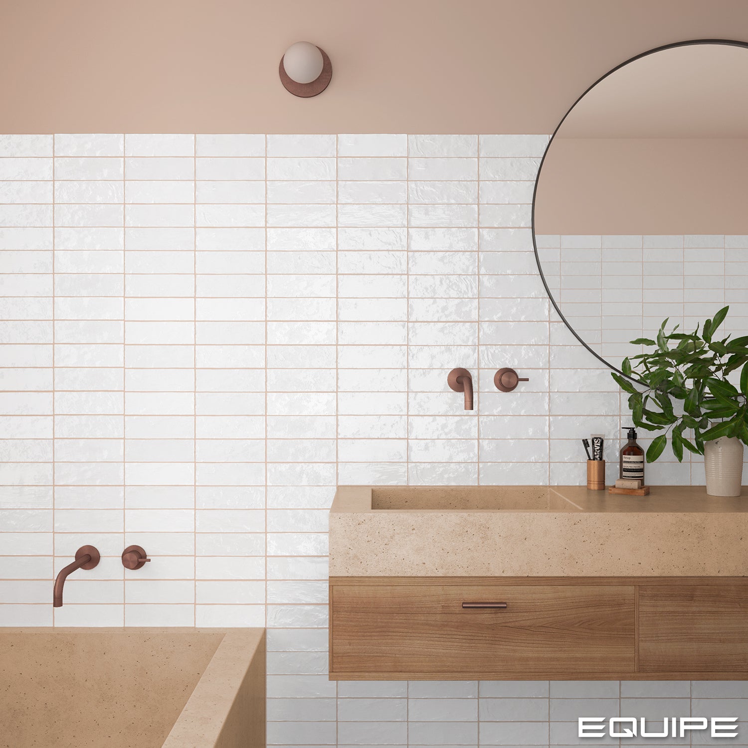 Equipe Riviera Blanc 2.5"x8"