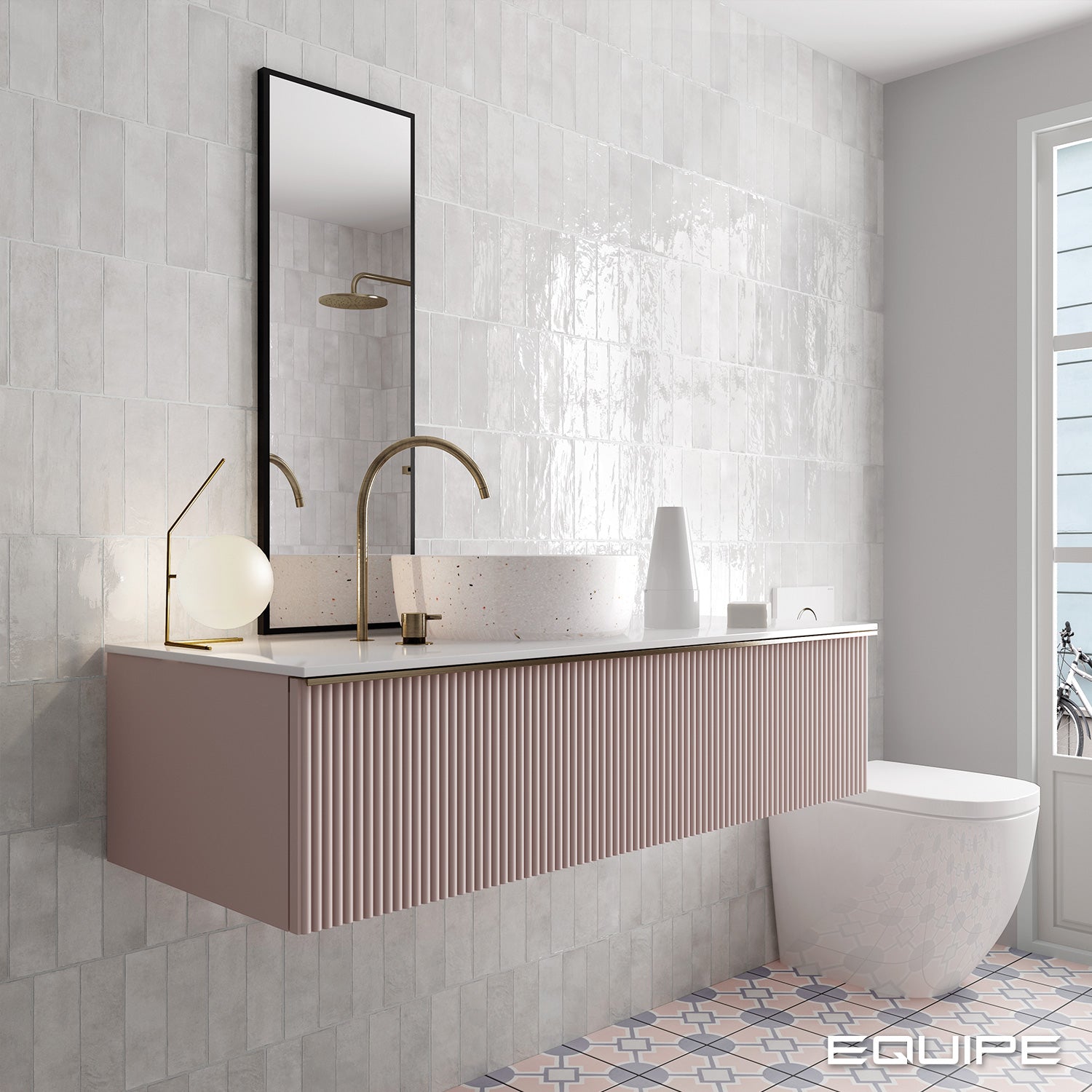 Equipe Riviera Gris 2.5"x8"