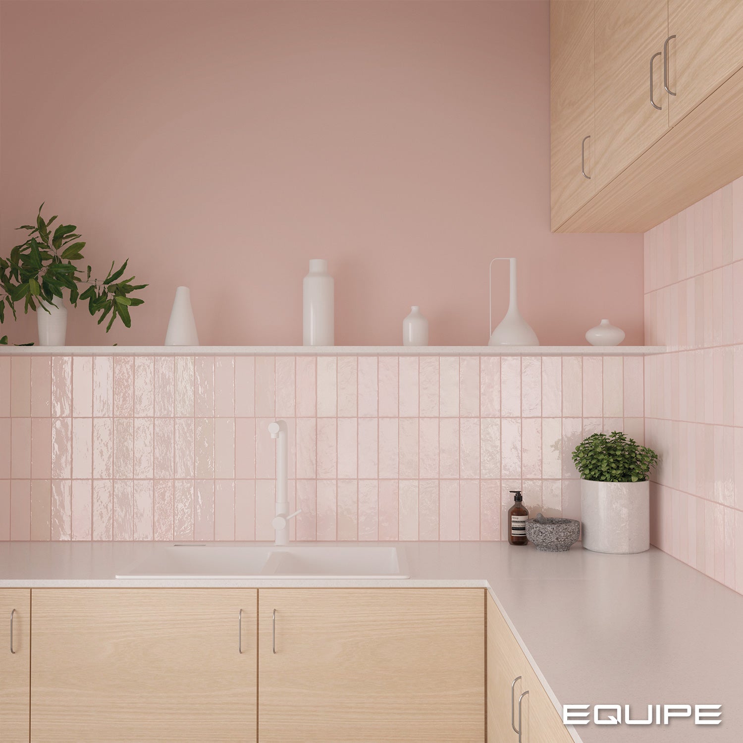 Equipe Riviera Rose 2.5"x8"