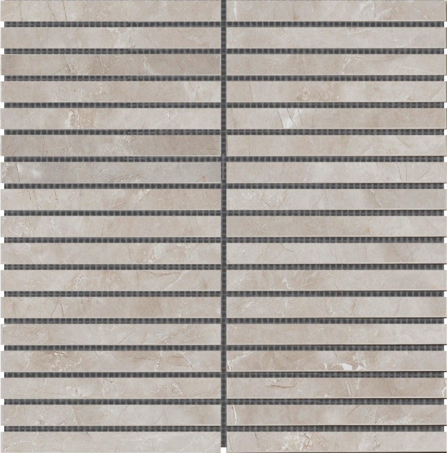 Bati Orient- MABE134 Beige Marble 1"x6" Baguette Mosaic