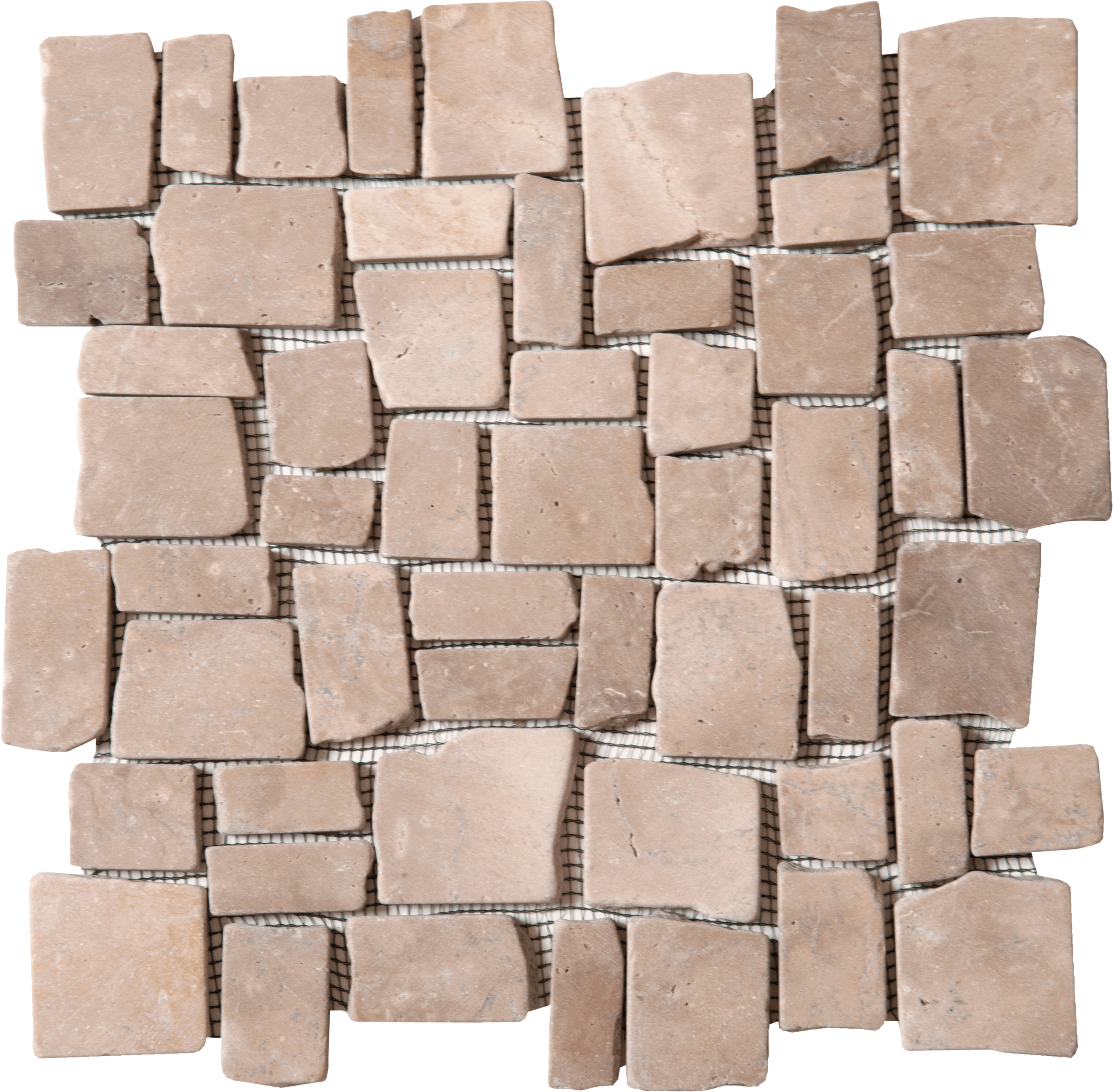 Bati Orient- MACA01 Cappuccino Matte Cubic Marble Mosaic