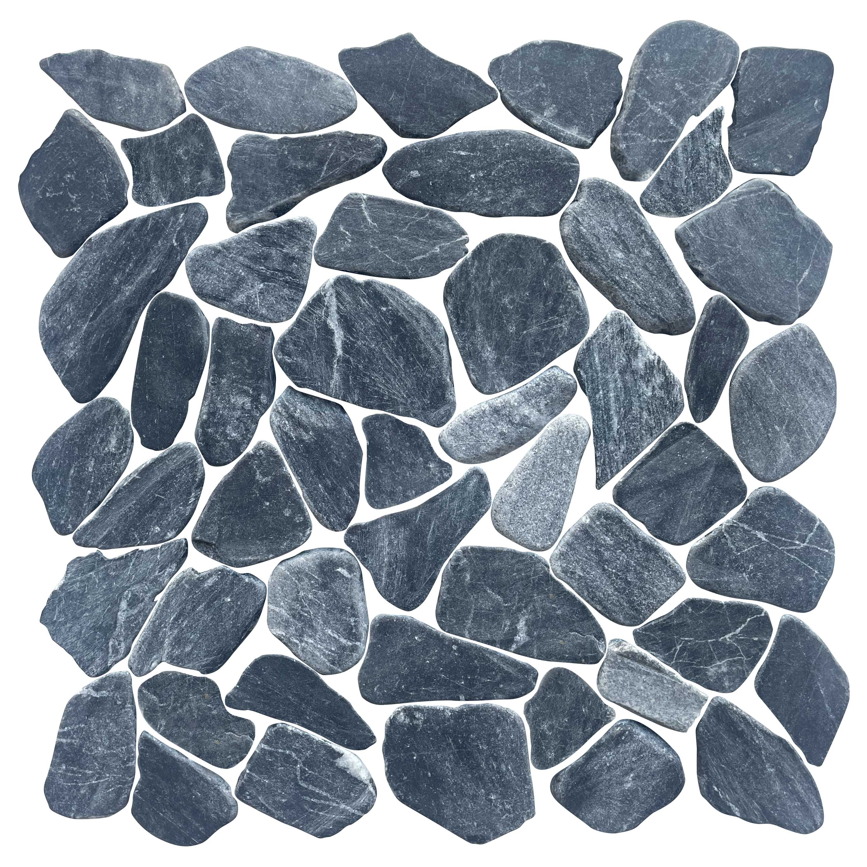 Bati Orient- MAGR121 Mini Opus Matte Grey Mix Marble Stone Interlocking