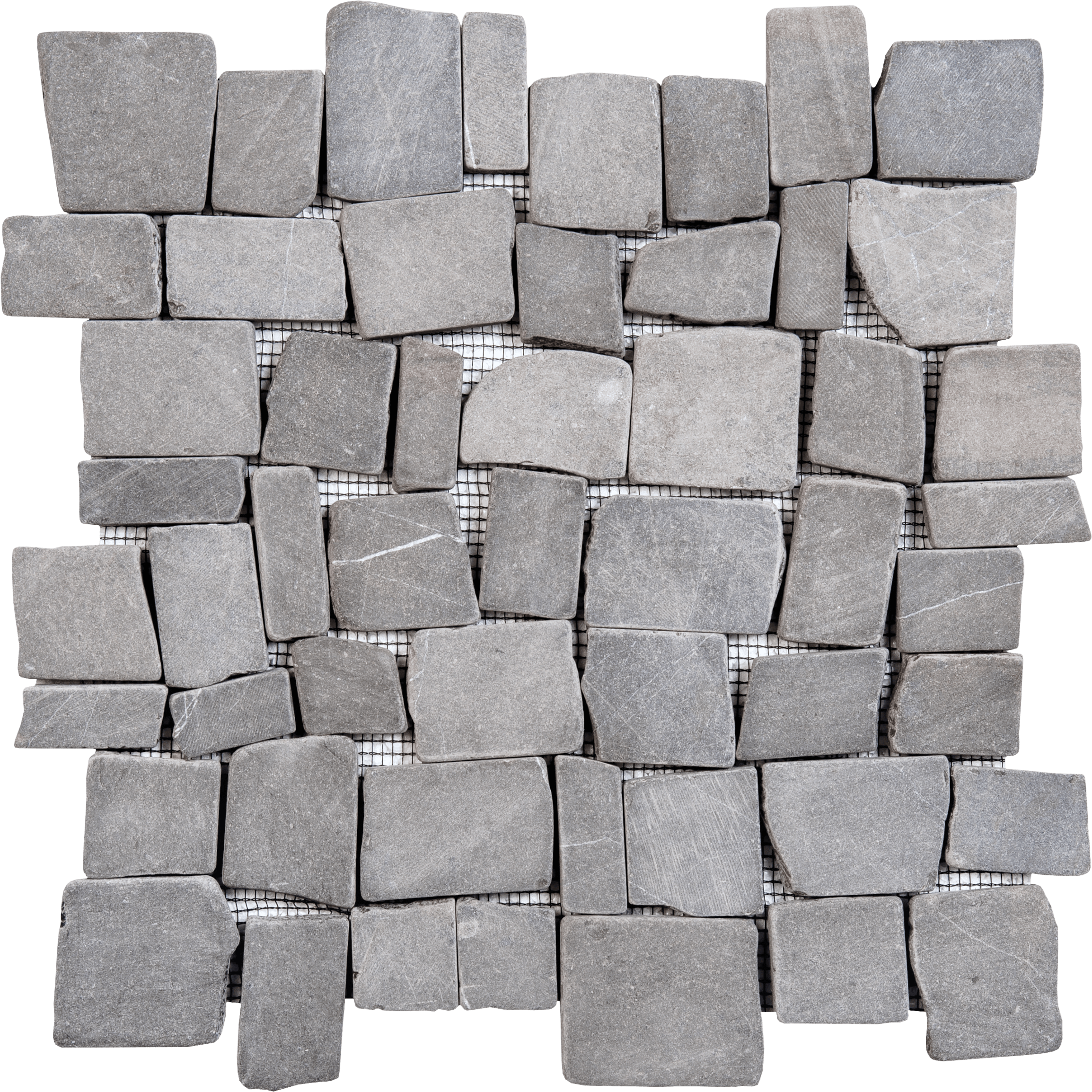 Bati Orient- MAGR88 Dark Grey Cubic Marble Mosaic