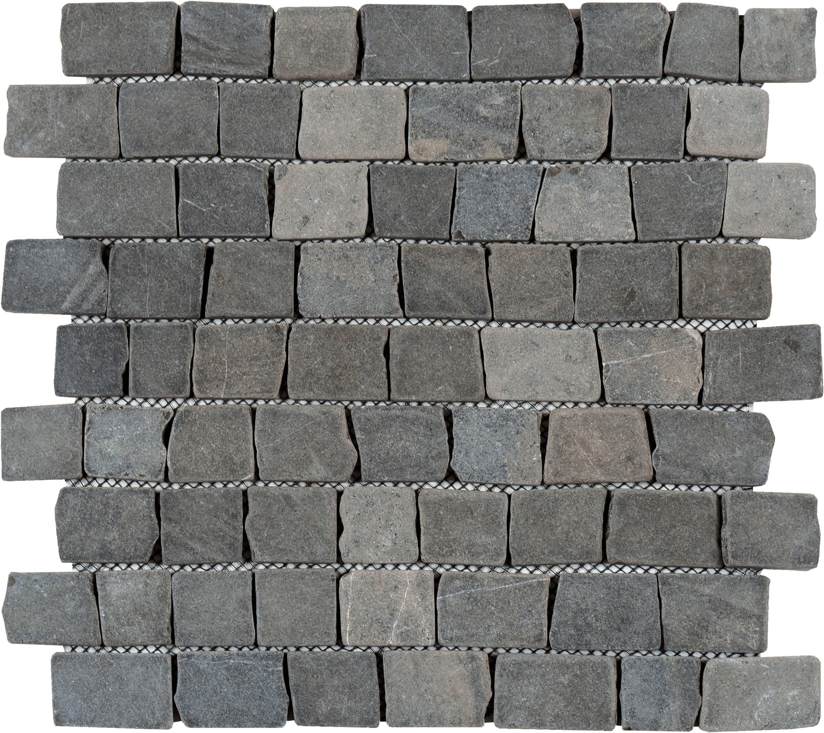 Bati Orient- MAGR92 Dark Grey Cubic Brick Marble Mosaic