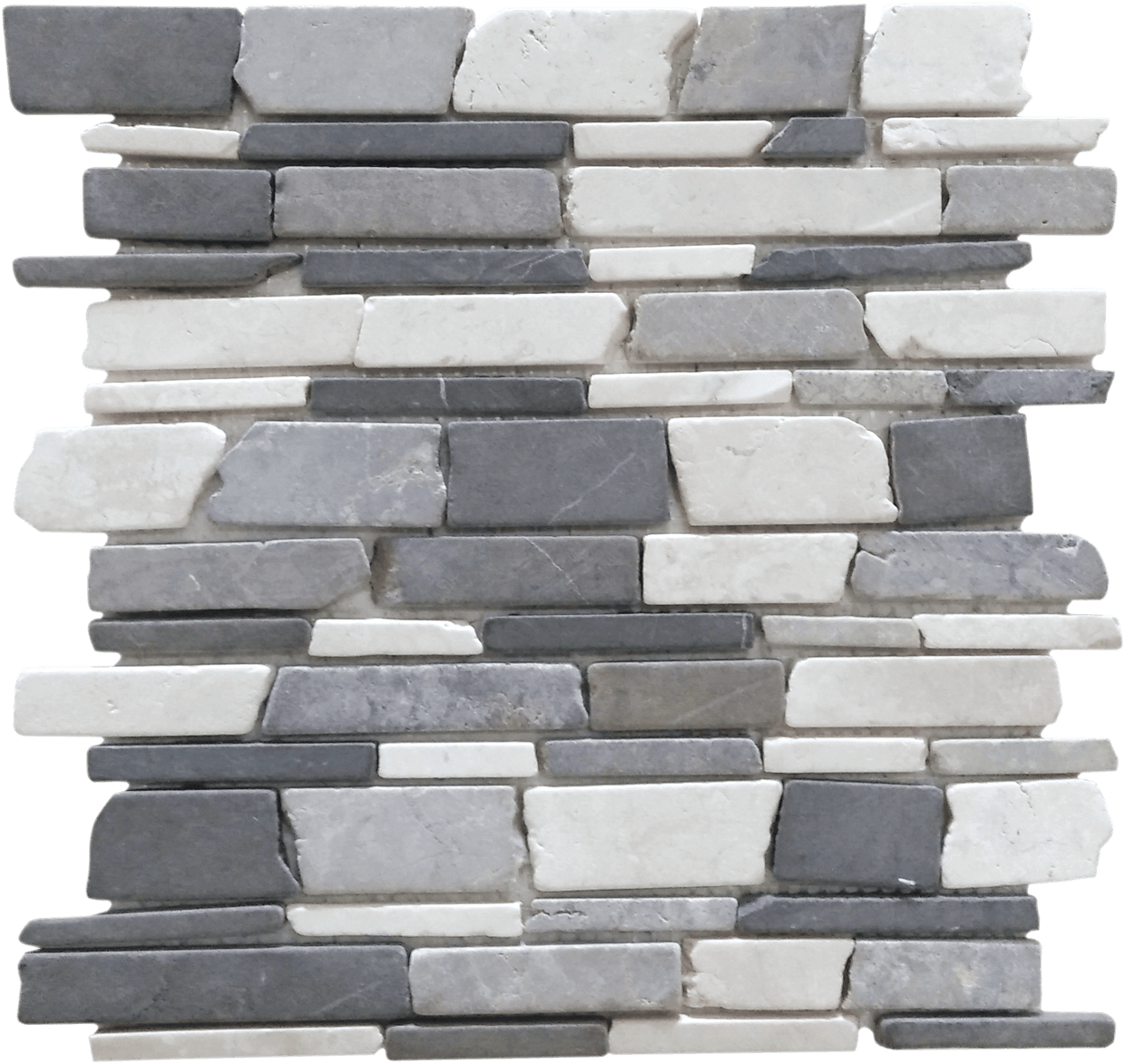 Bati Orient- MAMI152 Grey/Black Mix Matte Mosaic