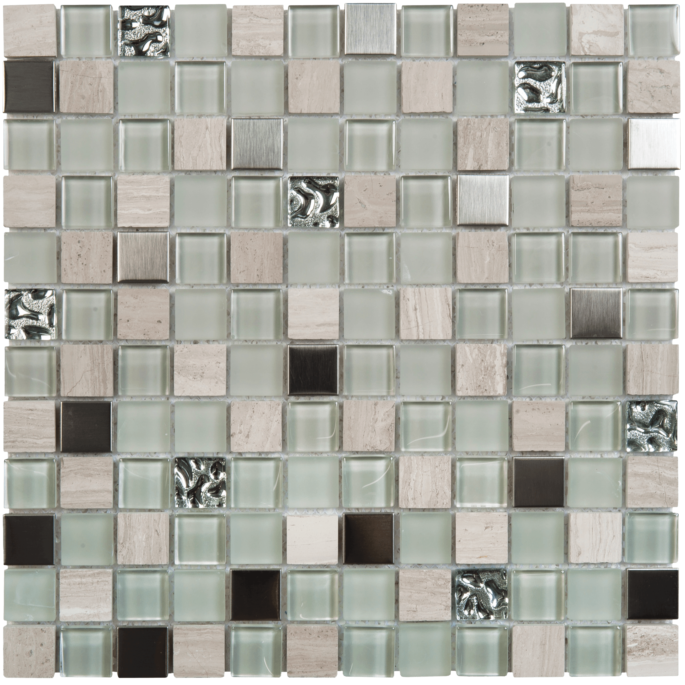 Bati Orient- MAMI54 Grey Mix Marble Glass Metal