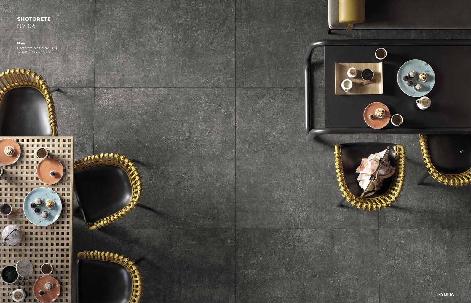 Mirage Nyuma NY06 Shotcrete 12"x24"