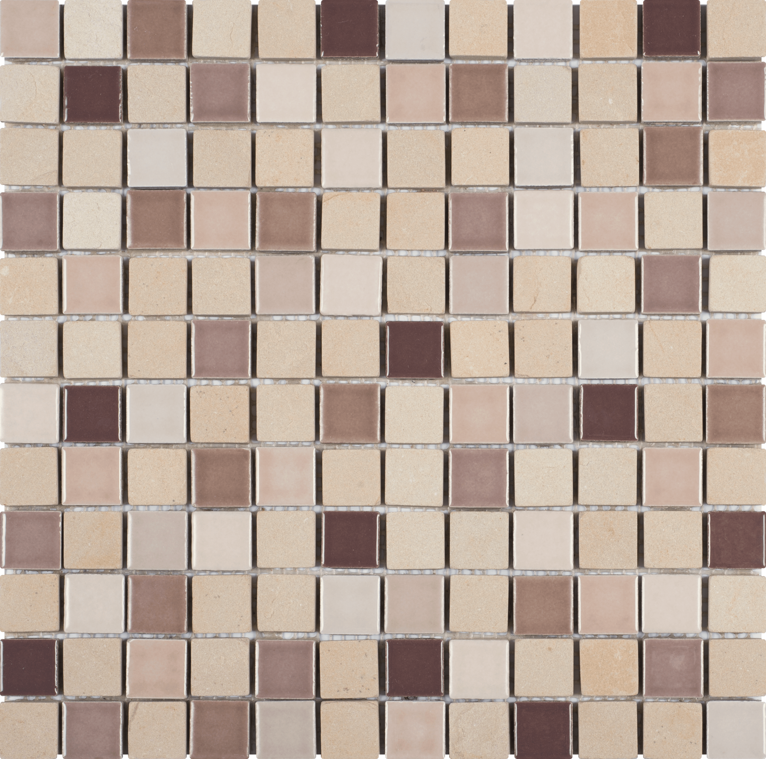 Bati Orient- PIMI31 Beige Stone/ Beige Brown Ceramic Mix Mosaic