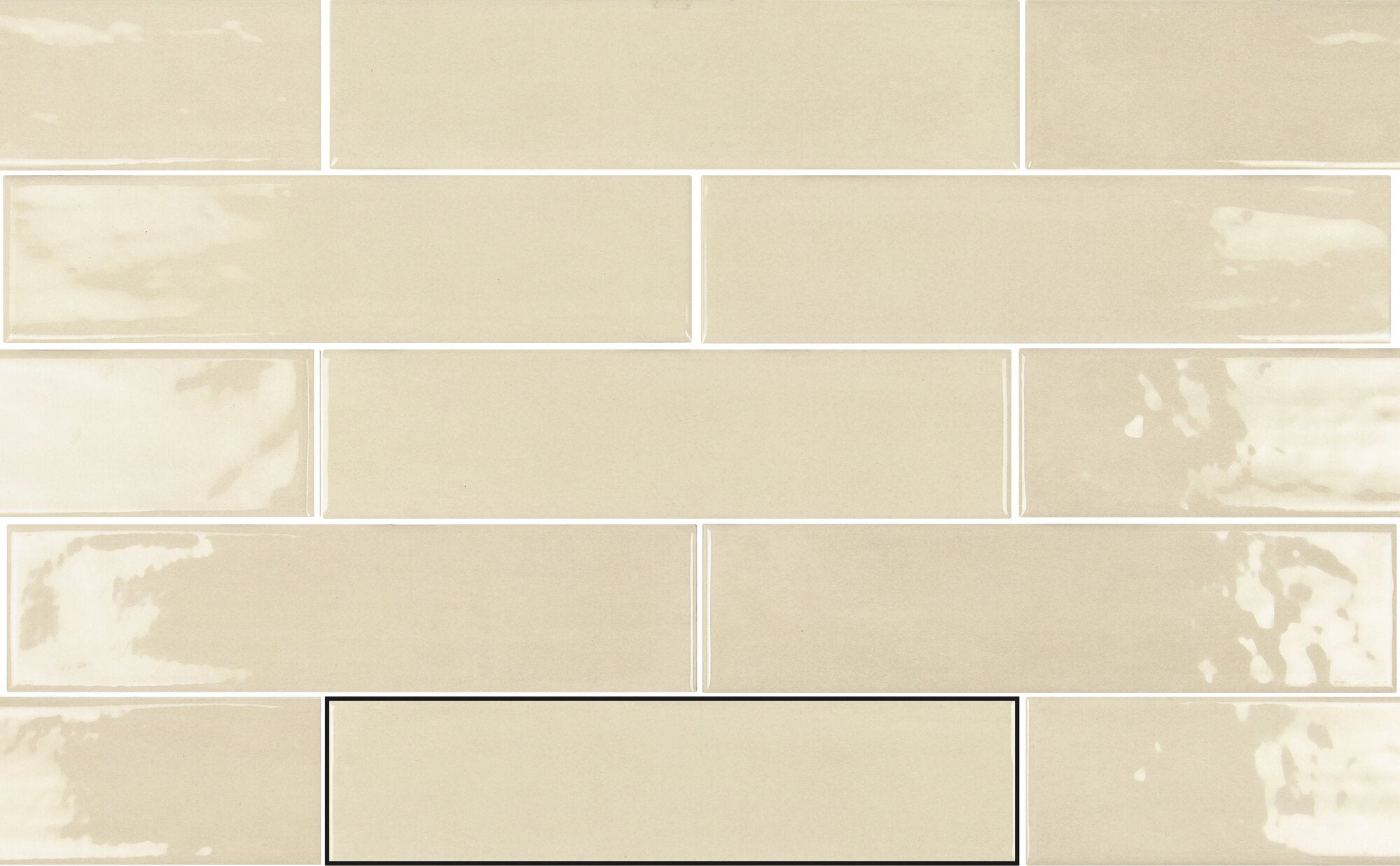APE Mud Ivory 3"x12" Glossy