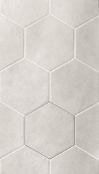 APE Hexawork Bianco 7"x8" Hexagon