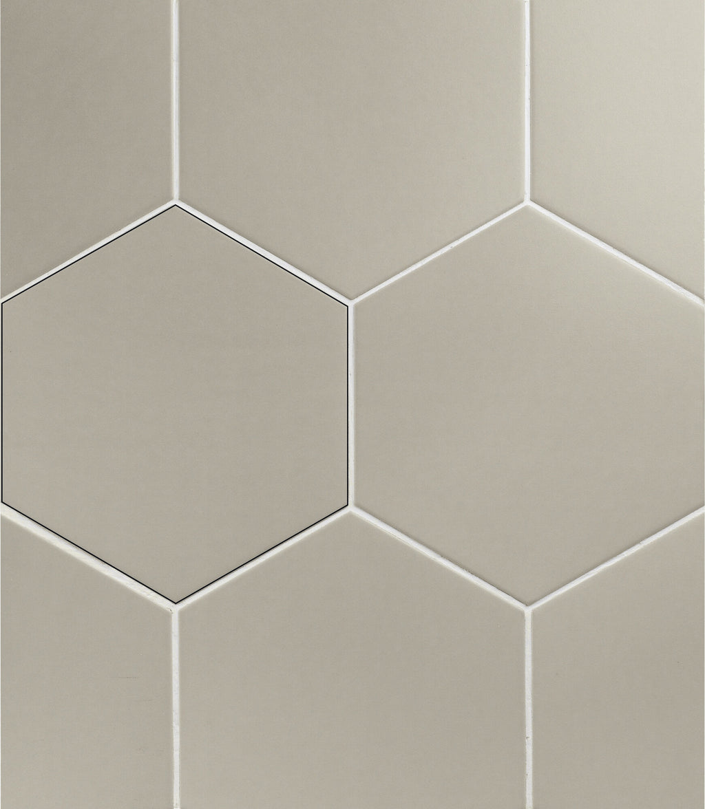 APE Hexagon Grey 8"x8"