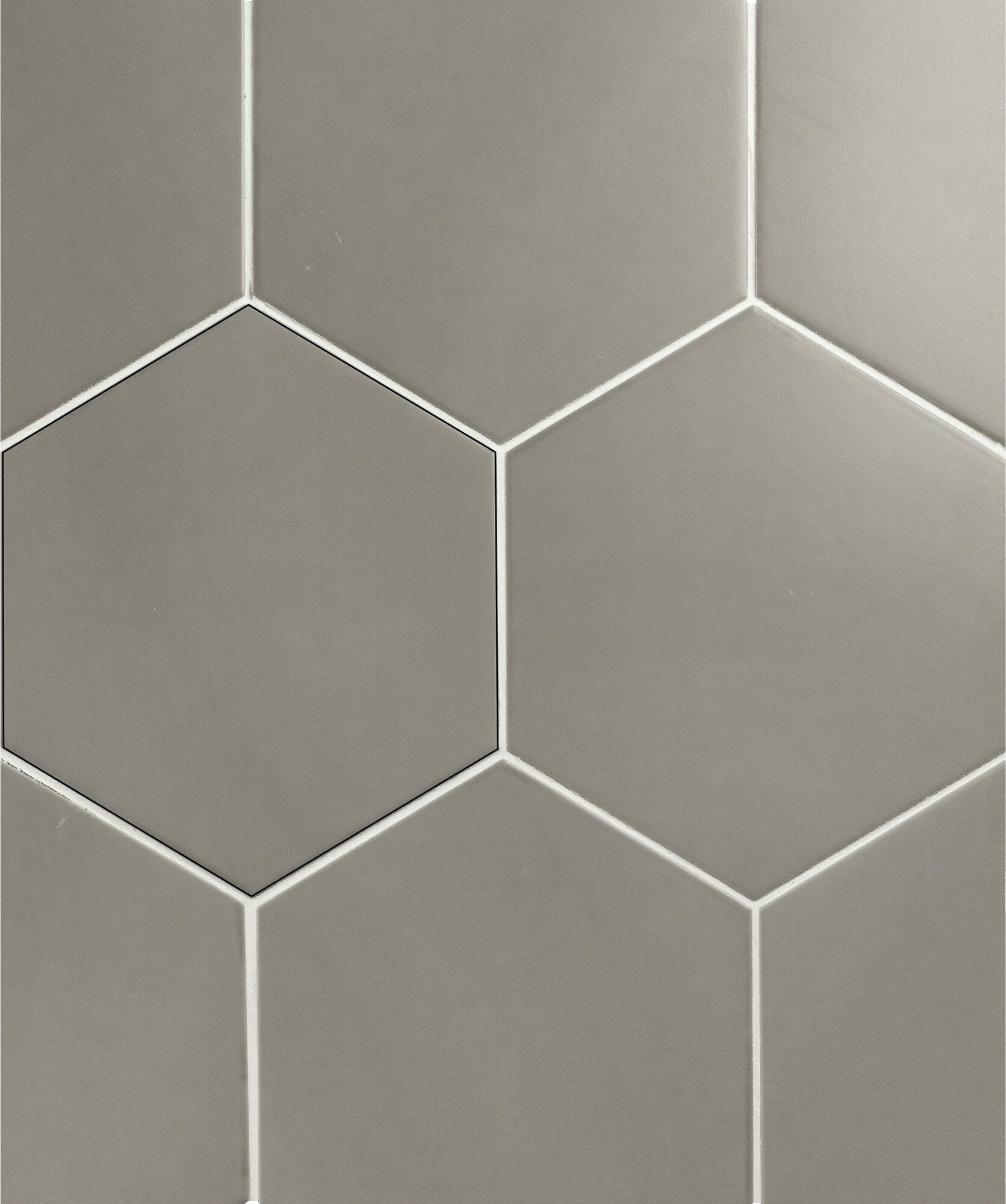 APE Hexagon Slate Grey 8"x8"