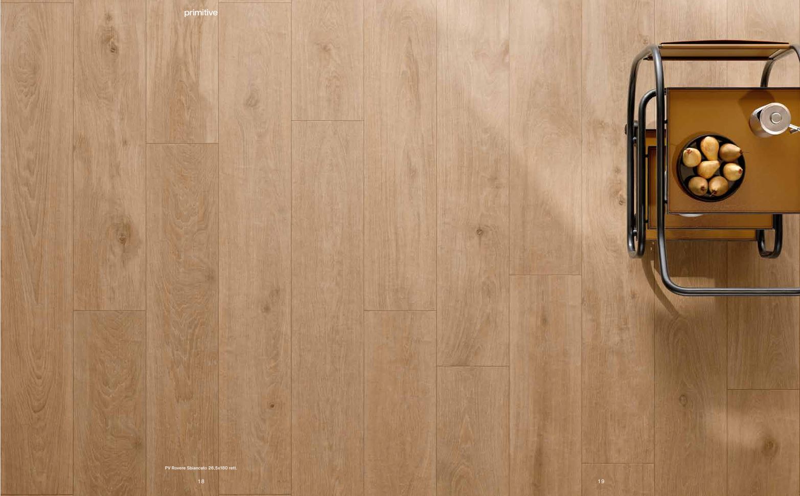 Pastorelli Rovere Sbiancato 8"x48"