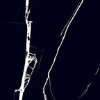 Nero Marquina 24"x24" Glossy