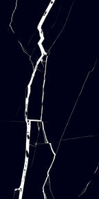 Nero Marquina 24"x48" Glossy