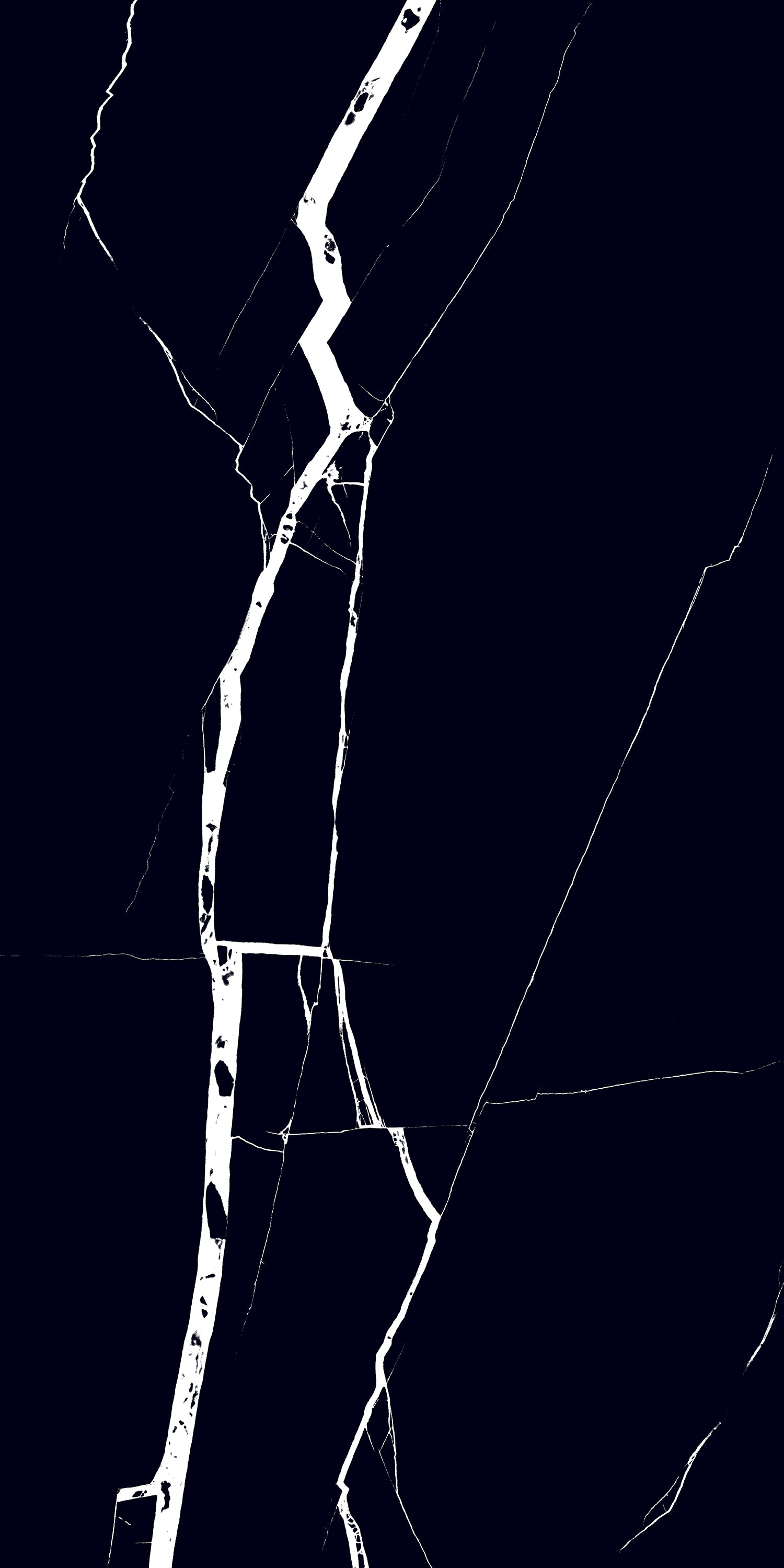 Nero Marquina 24"x48" Glossy