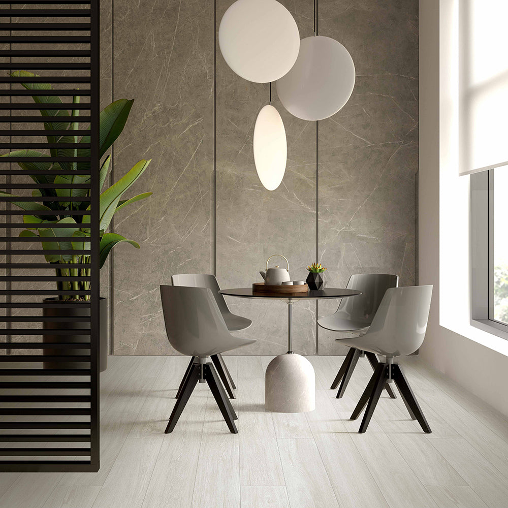 Savoia Eden Bianco 8"x48"