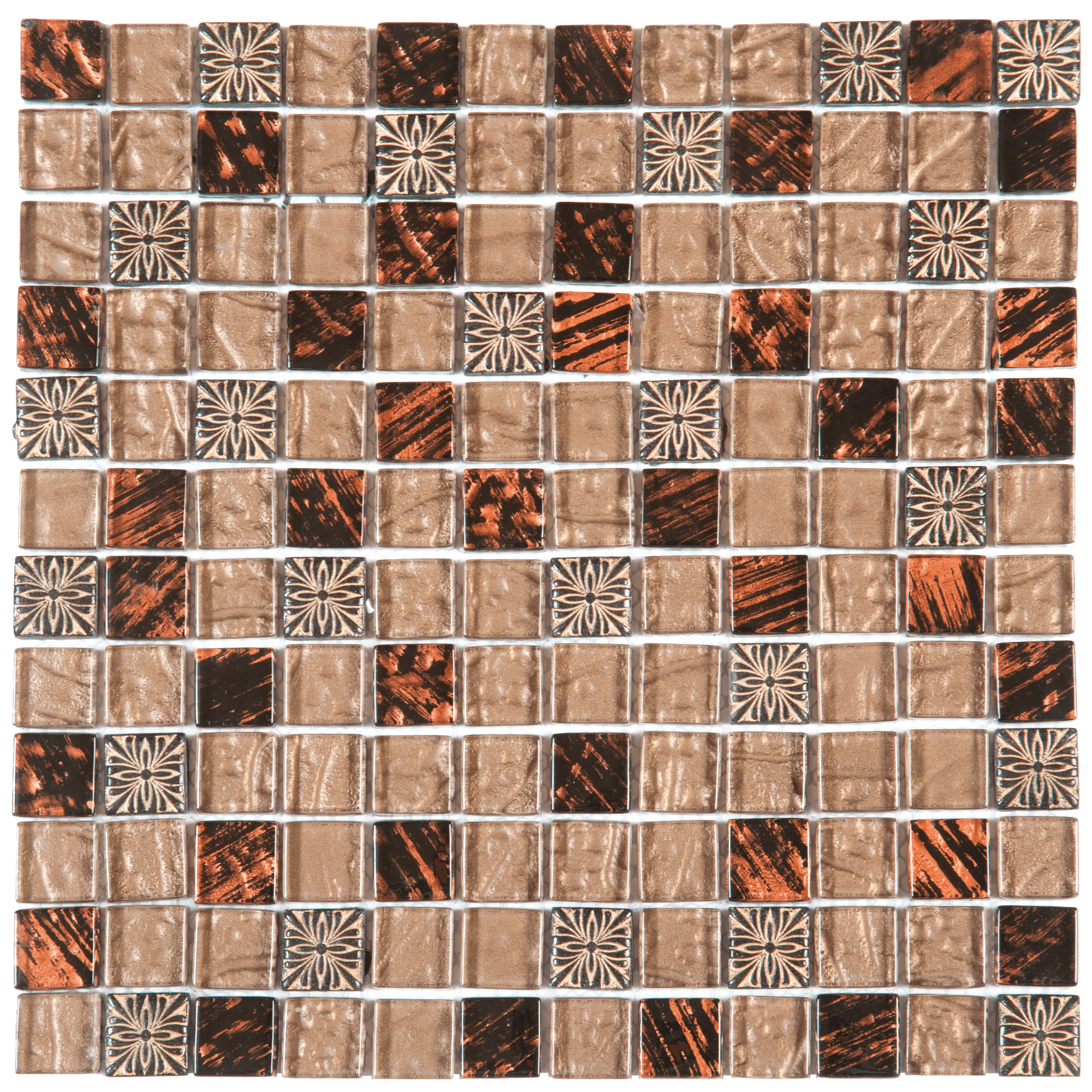 Bati Orient- VEMI99 Brown Decor /Brown Glass