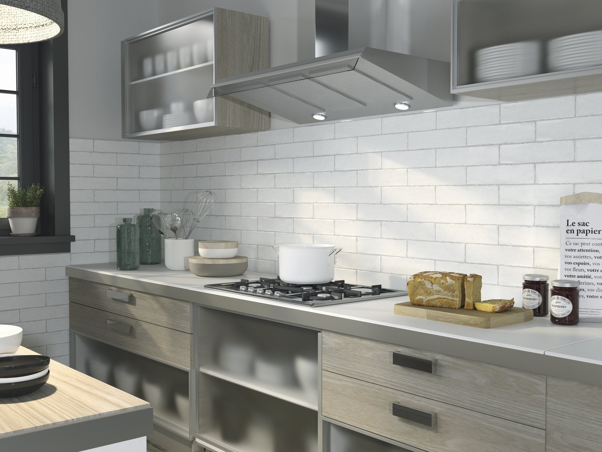 APE Calpe White 3"x12" Matte