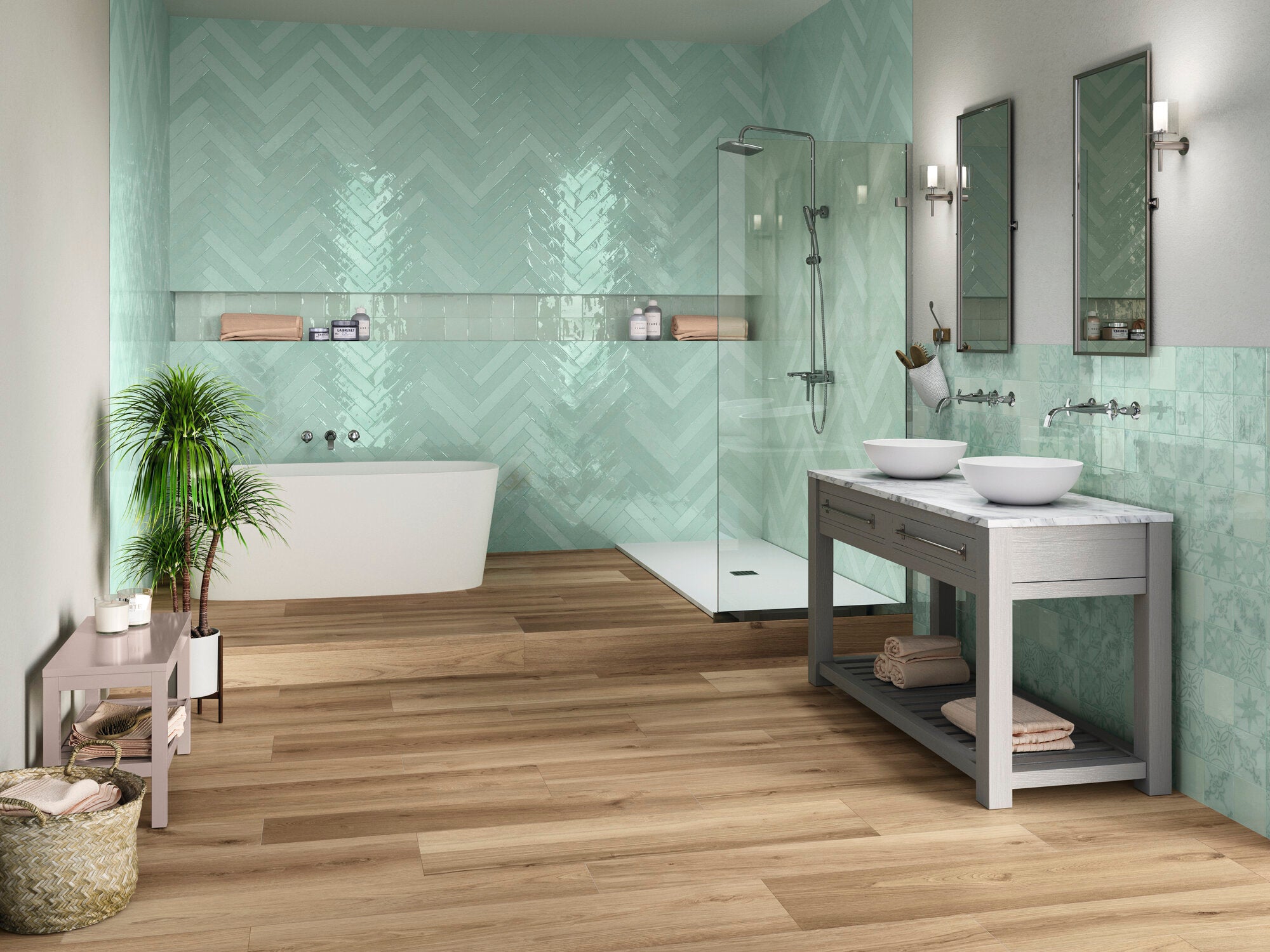 APE Fado Aqua 2"x5" Glossy