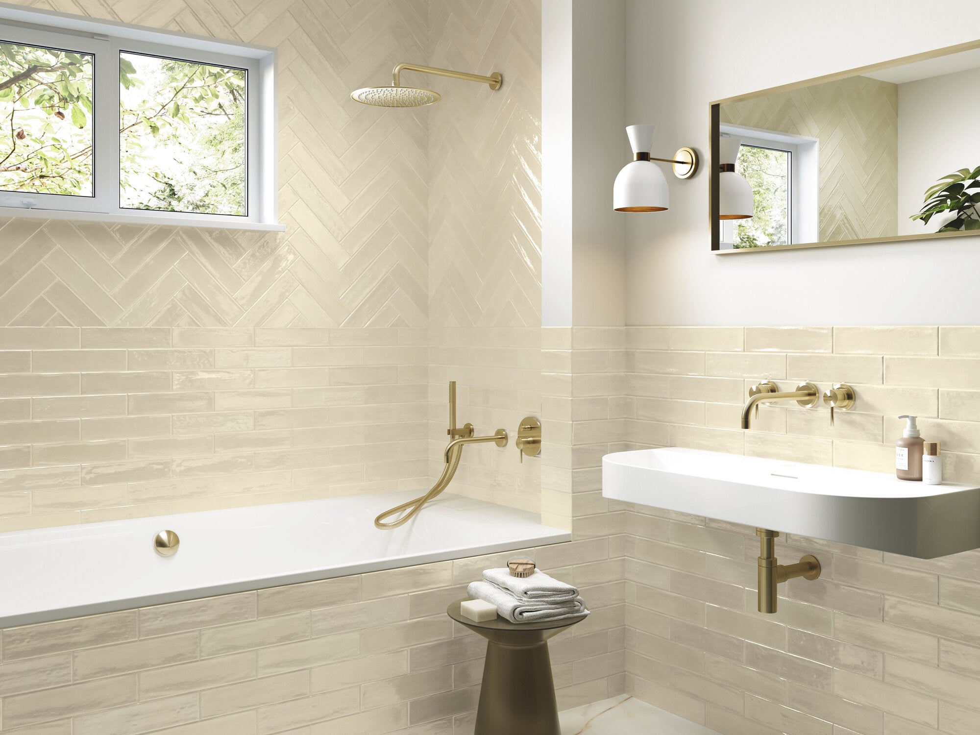 APE Mud Ivory 3"x12" Glossy