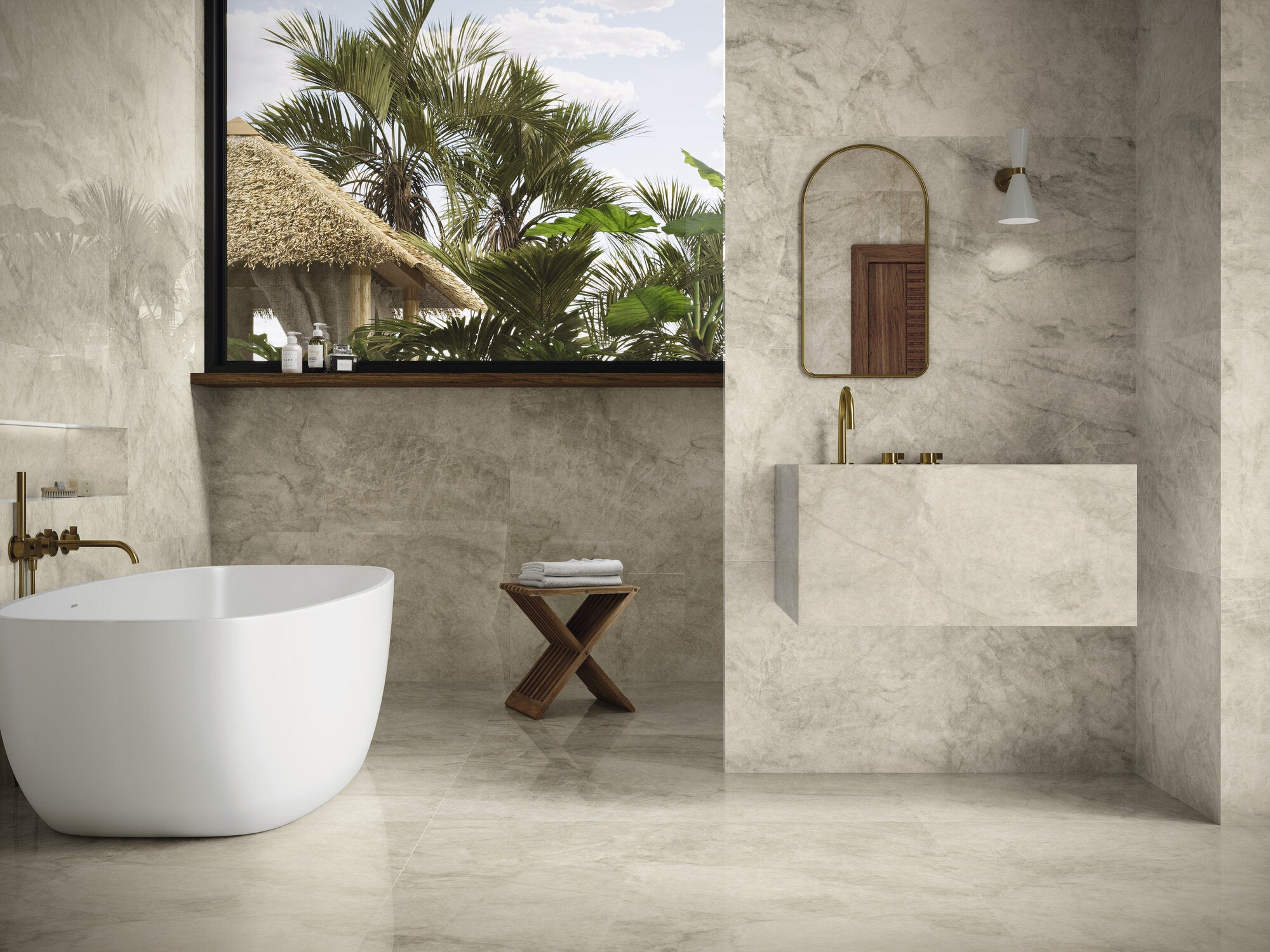 APE Taj Mahal Capuccino  24"x48" Polished