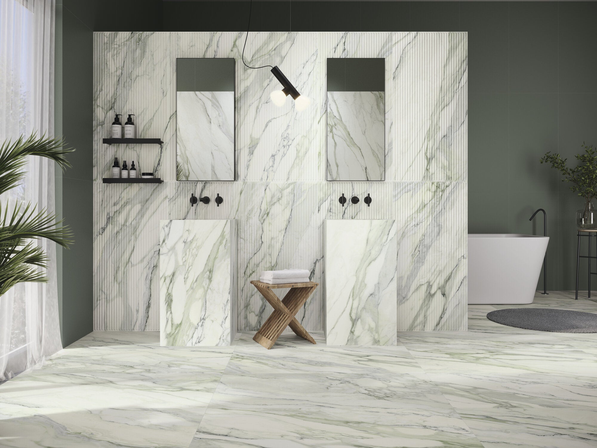 APE Arabescato Green 24"x48" Polished