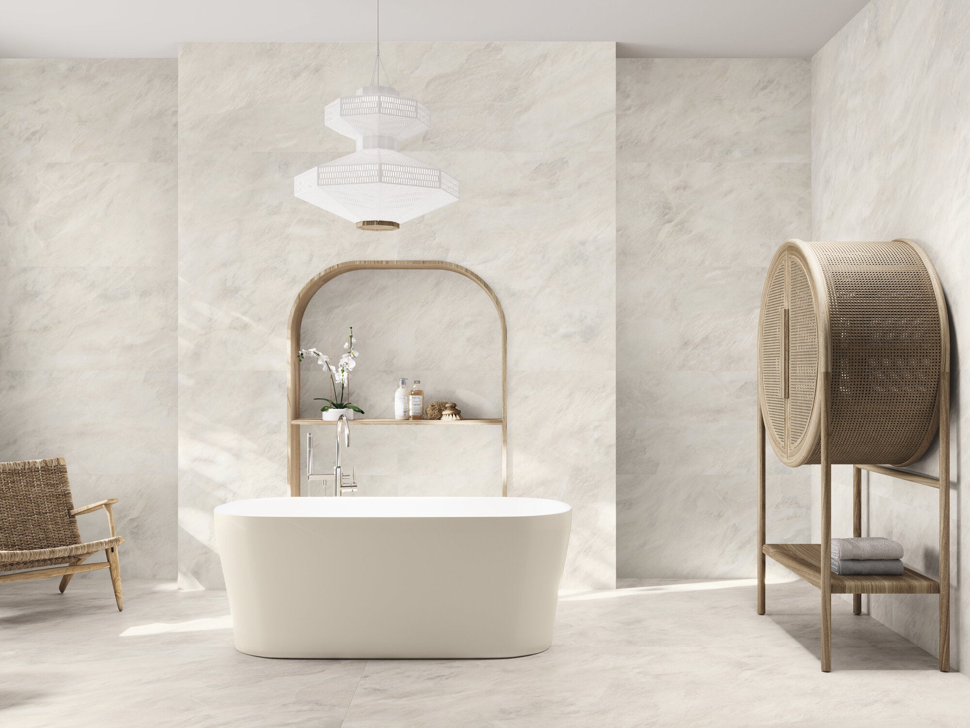APE Alexandria Cream 24"x48" Matte