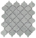 Procida Tile- Bianco Carrara Mini Arabesque Polished