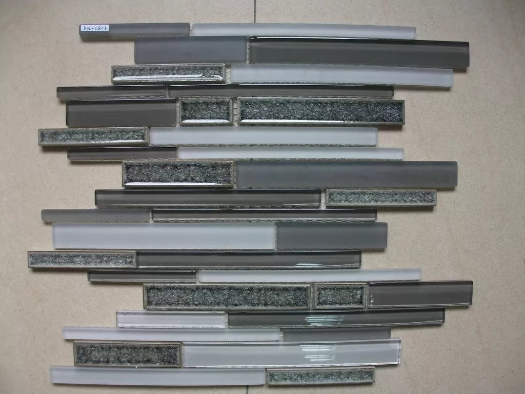 Procida Tile- Dolphin Glass CG-03 Crackled Linear