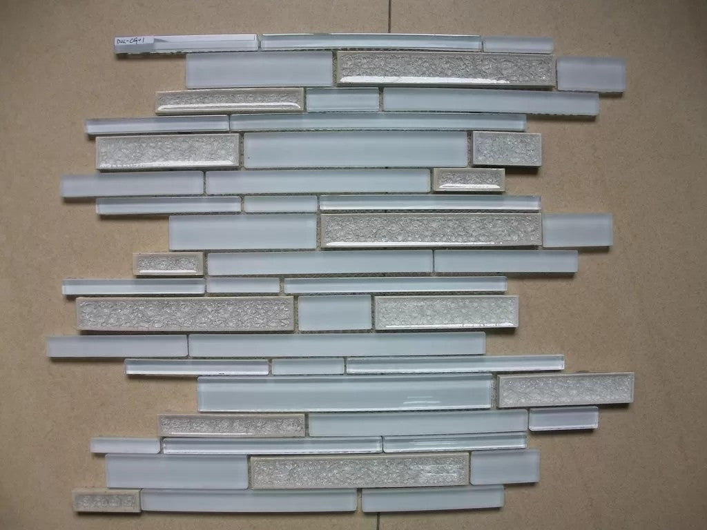 Procida Tile- Dolphin Glass CG-01 Crackled Linear