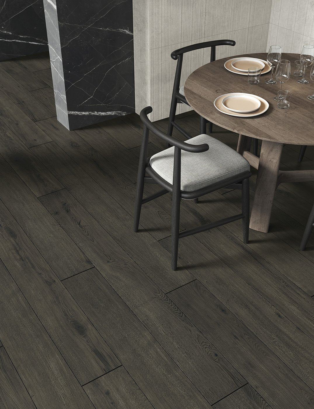 Marca Corona Elisir Touch Ebanite 8"x48"